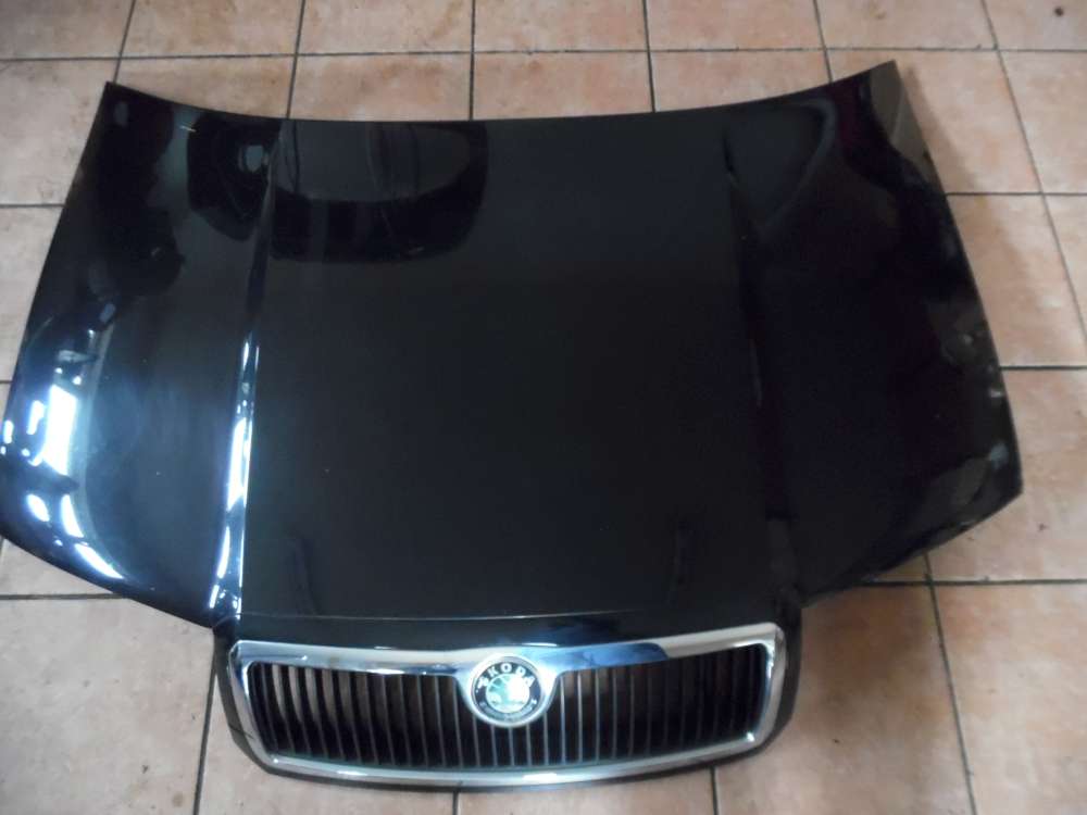 Skoda Fabia 6Y Kombi Motorhaube Schwarz Farbcode : 9910