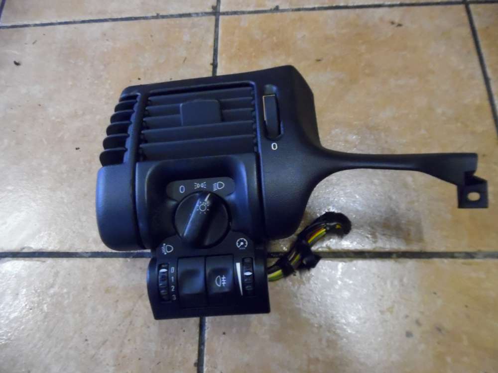 Opel Vectra B Lüftungsdüse mit Lichtschalter Kombischalter 90463805