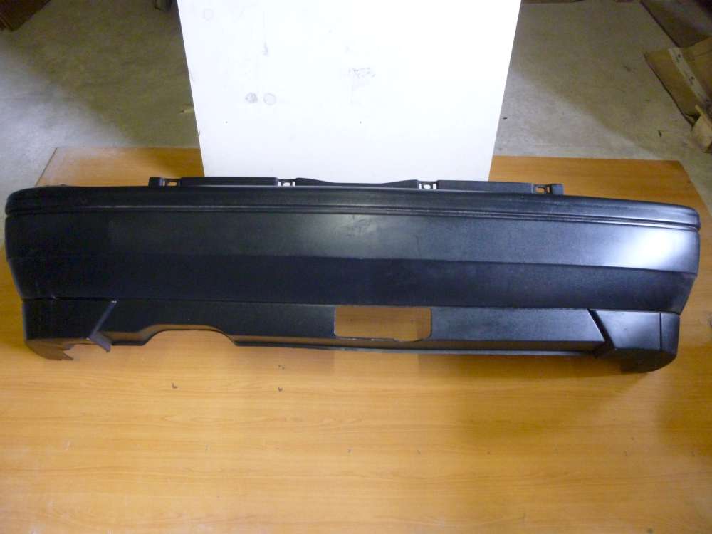 Original VW GOLF 3 III Stoßstange Hinten Stoßfänger Schwarz 1H6807417