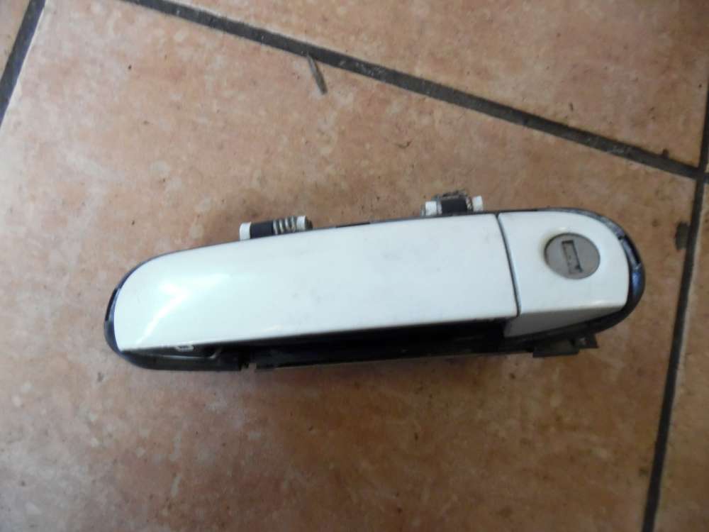 Audi A6 4B Türgriff Griff außen Vorne Links Weiß 4B1837885