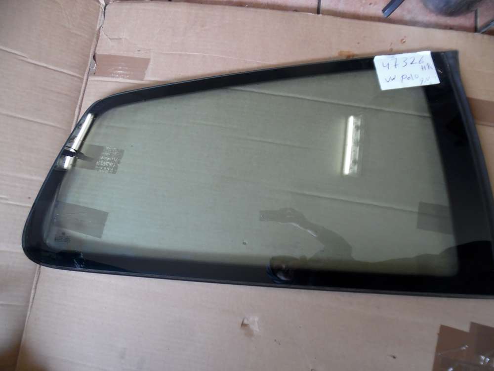 VW Polo 9N 3-Türer Seitenscheibe Scheibe Hinten Rechts 6Q3845042
