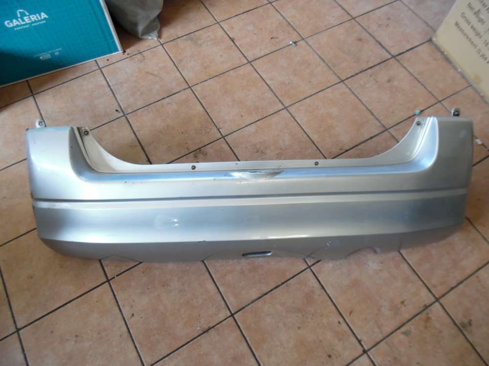 Opel Agila A Stoßstange Hinten Silber Farbcode : Z147