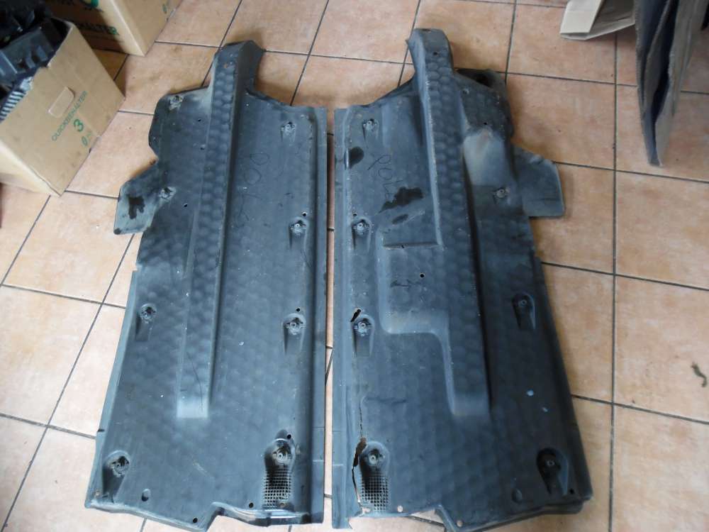 VW Polo 9N Unterbodenschutz Verkleidung Unterboden 6Q0825202 6Q0825201