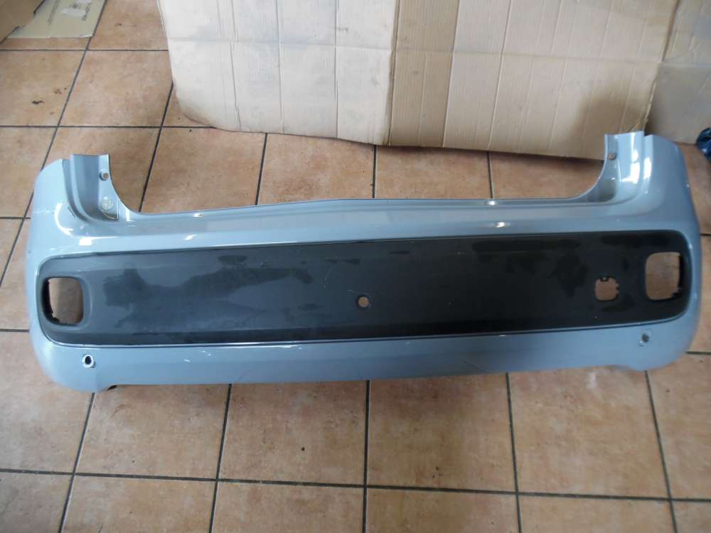 Fiat Panda III Stoßstange Hinten hellblau