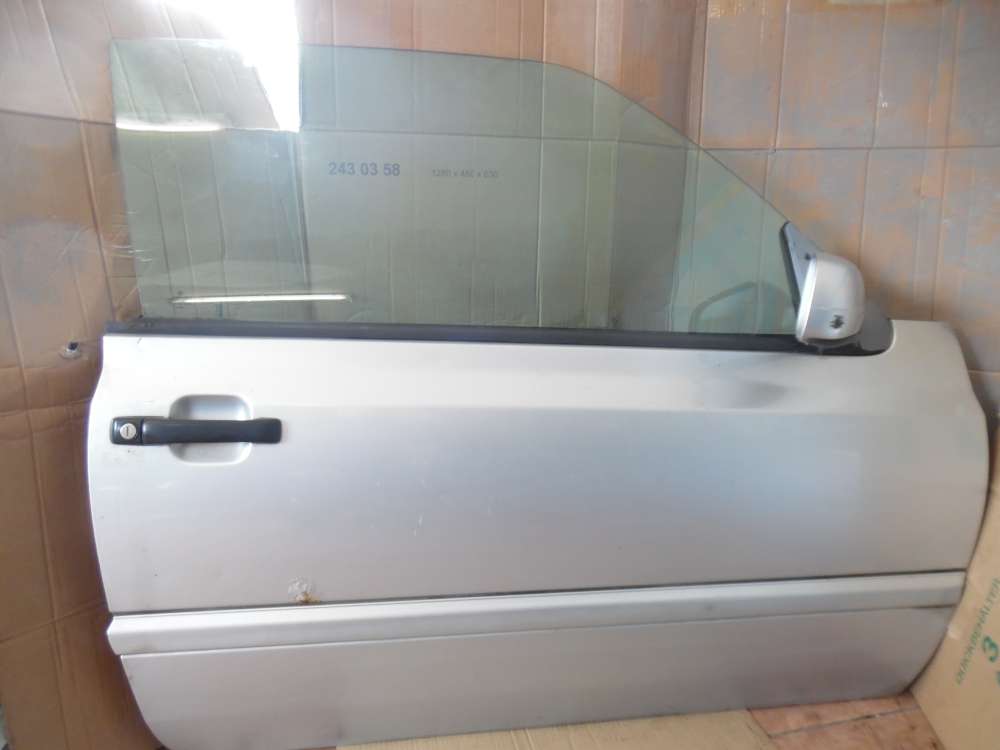 VW Golf III / IV Cabrio Türe Vorne Rechts Silber LA7W