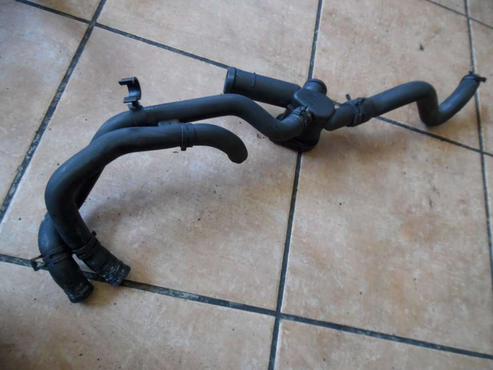 VW Golf IV 1J Kühlmittelflansch 2 Kühlerschlauchen 1J0122157 297918624