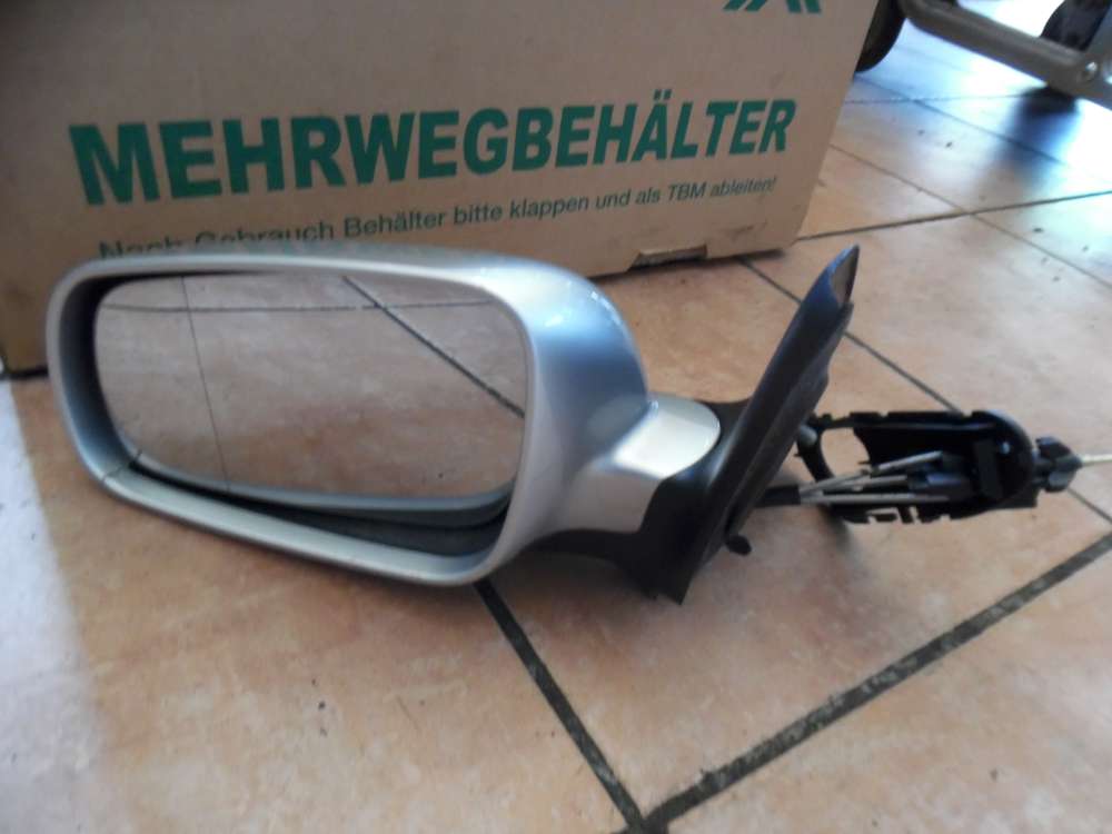 Seat Leon Toledo 1M Außenspiegel Links 1M0857933 Silber