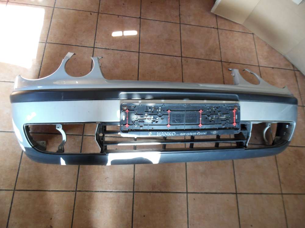 VW Polo 9N Stoßstange Vorne 6Q0805903 silber : LA7W