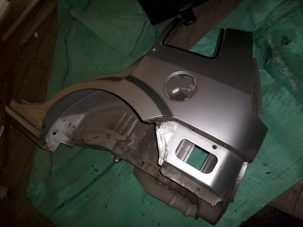 Seitenwand Kotfügel Hinten Links Ford Fusion Typ:JU2 4 Türen, Bj.2004 Farbe:grau