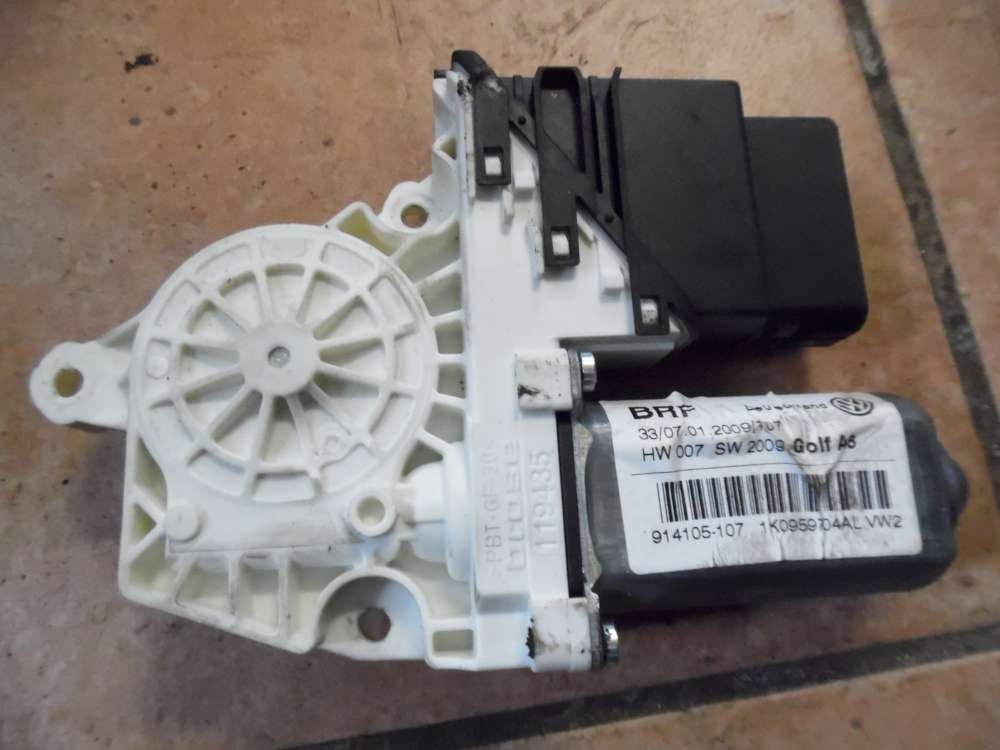 VW Golf VI 5K Fensterhebermotor Hinten Rechts 1K0959795AA /1K0959104