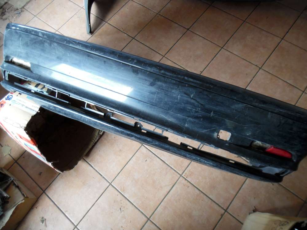 BMW 3er E46 Coupe Stoßstange mit Träger Hinten Schwarz 8218178