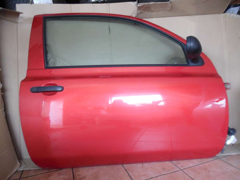 Nissan Micra K12 3-Türer Tür Vorne Rechts Rot