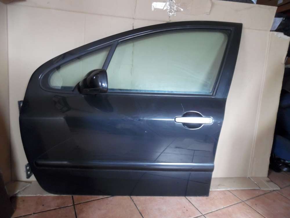 Peugeot 307 Tür Vorne Links Schwarz : EXLD