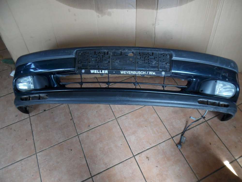 Renault Laguna I B56 Stoßstange mit Nebelscheinwerfer Vorne dunkelgrün 7700818801