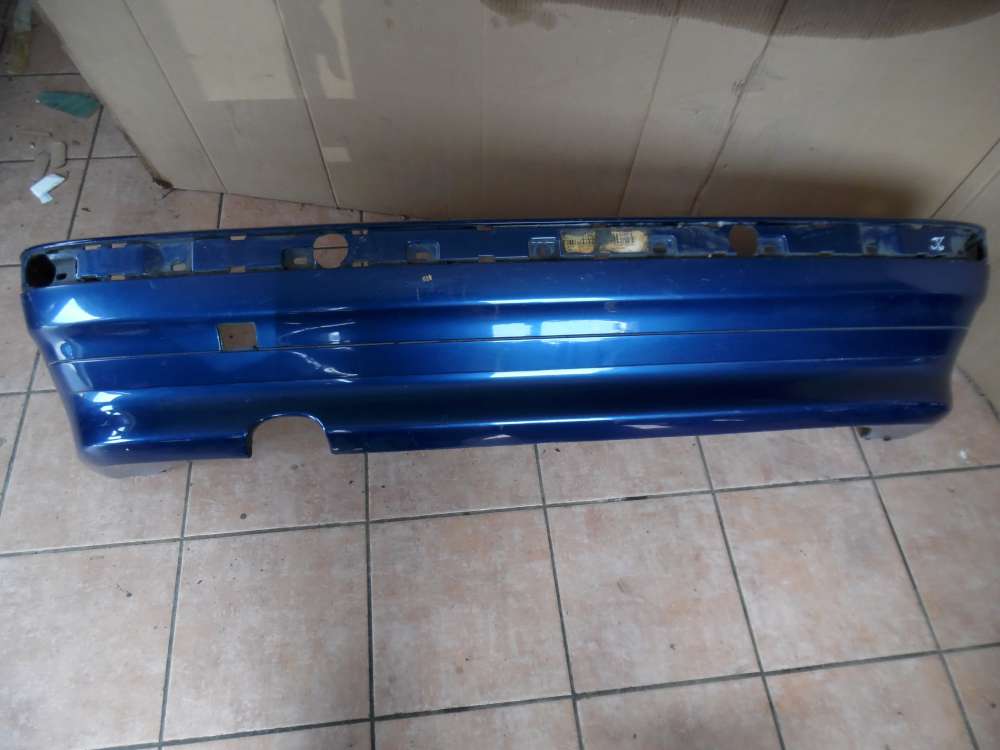 BMW 3er E36 Compact Stoßstange hinten 8146084 blau