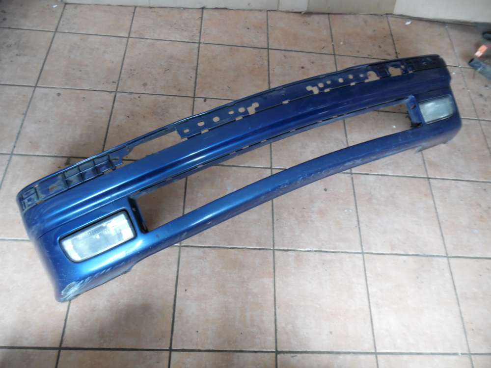BMW 3er E36 Stoßstange Vorne mit Nebelscheinwerfer 8132206 blau