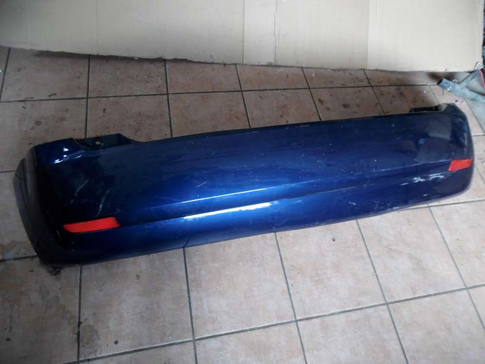 Ford Fiesta MK6 Heckstossfänger Stoßstange Hinten dunkelblau