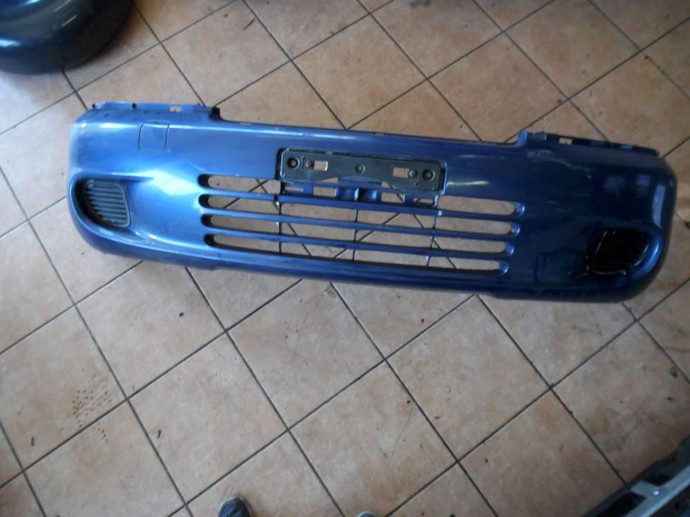 Toyota Yaris Verso Stoßstange Vorne blau metallic 8M6