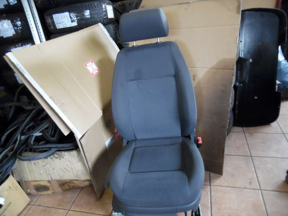 VW Polo 9N Sitz Vorne Rechts Stoff grau 6Q4881106