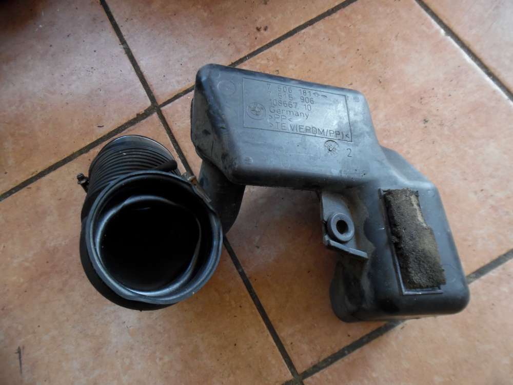 BMW E46 316i Ansaugschlauch Luftfilter 7506181