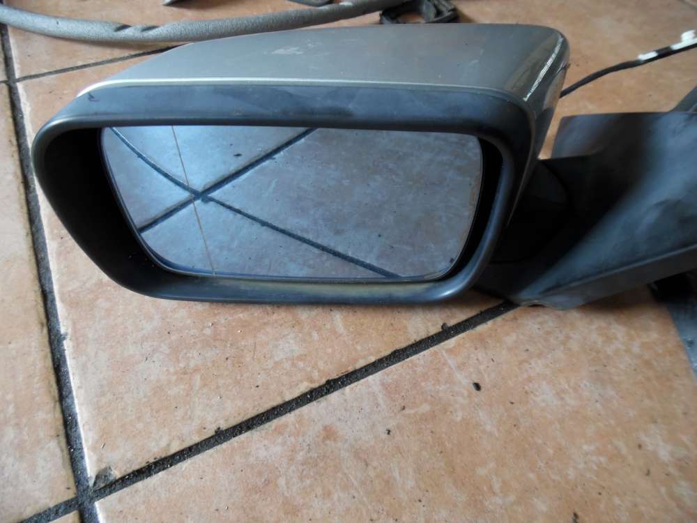 BMW 3er E46 Außenspiegel Links Silber