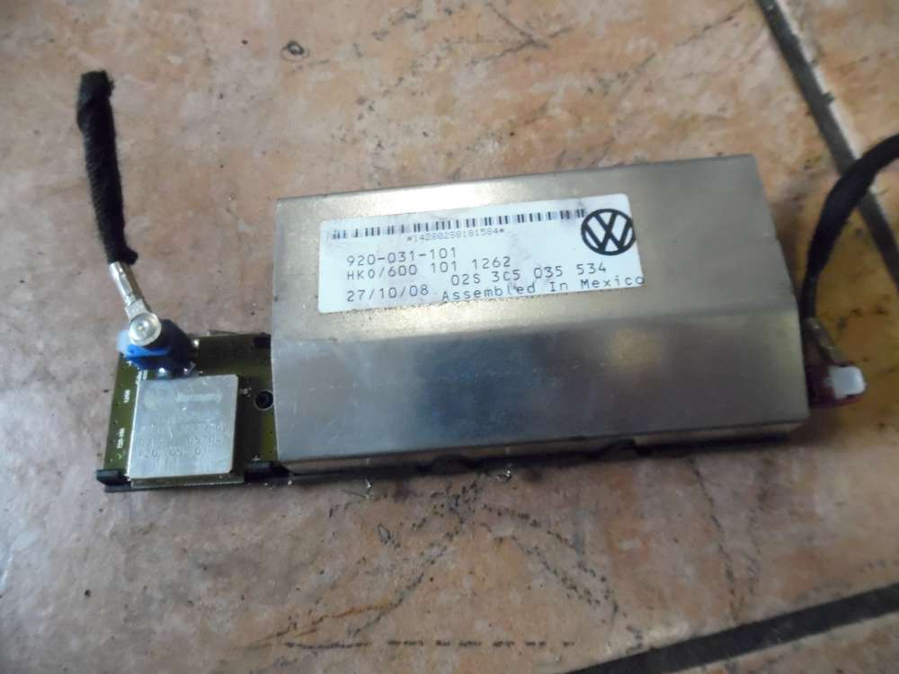 Audi A3 8P Cabrio Antennenverstärker Antenne 3C5035534