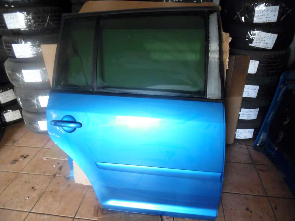 VW Touran 1T Tür Hinten Rechts Blau