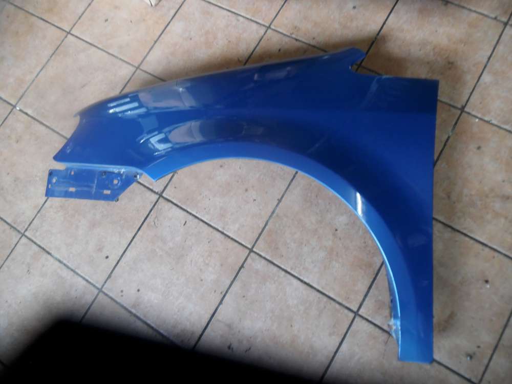 VW Touran 1T Kotflügel Links Blau
