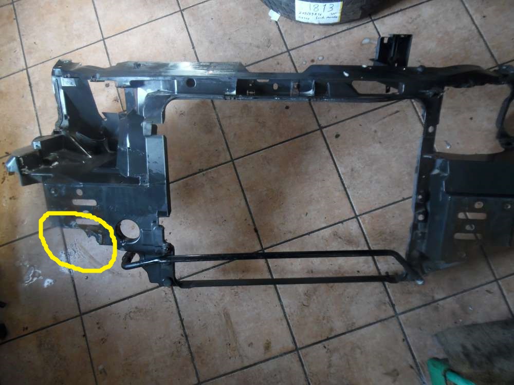 Ford Galaxy WGR Schlossträger Frontmaske Träger 7M3805598