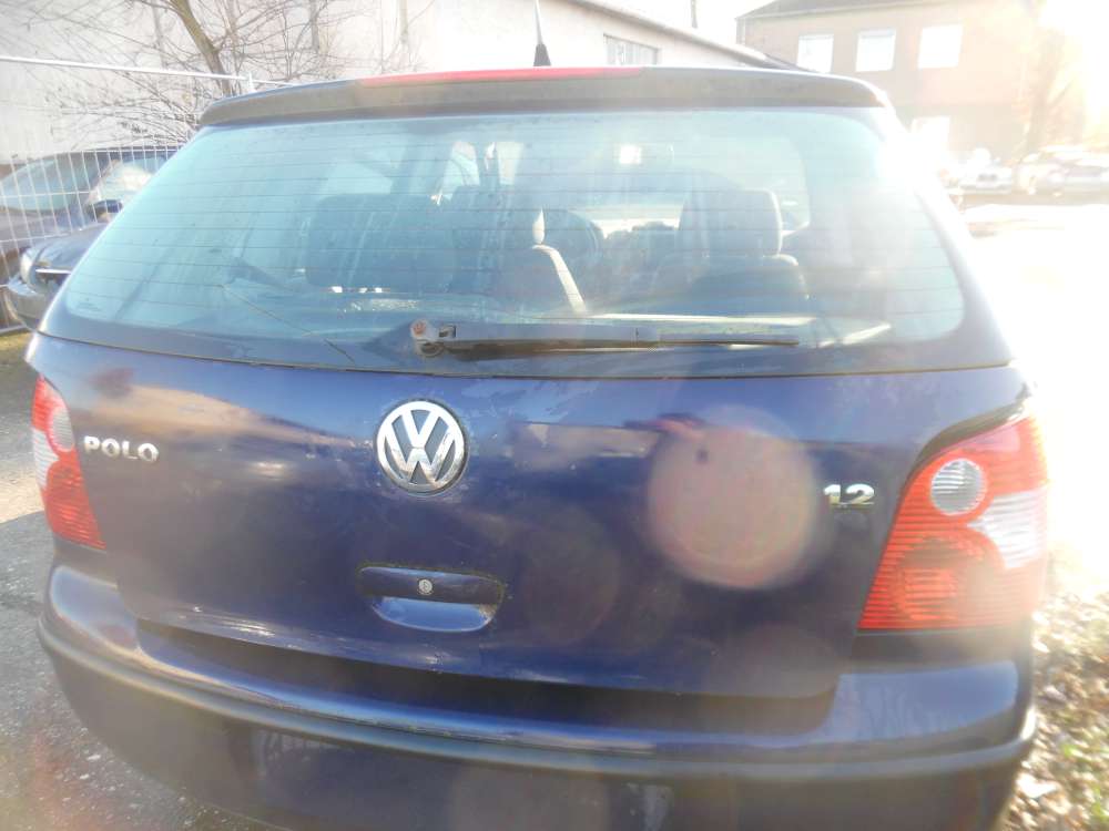 VW Polo 9N 5-Türer Heckklappe Blau