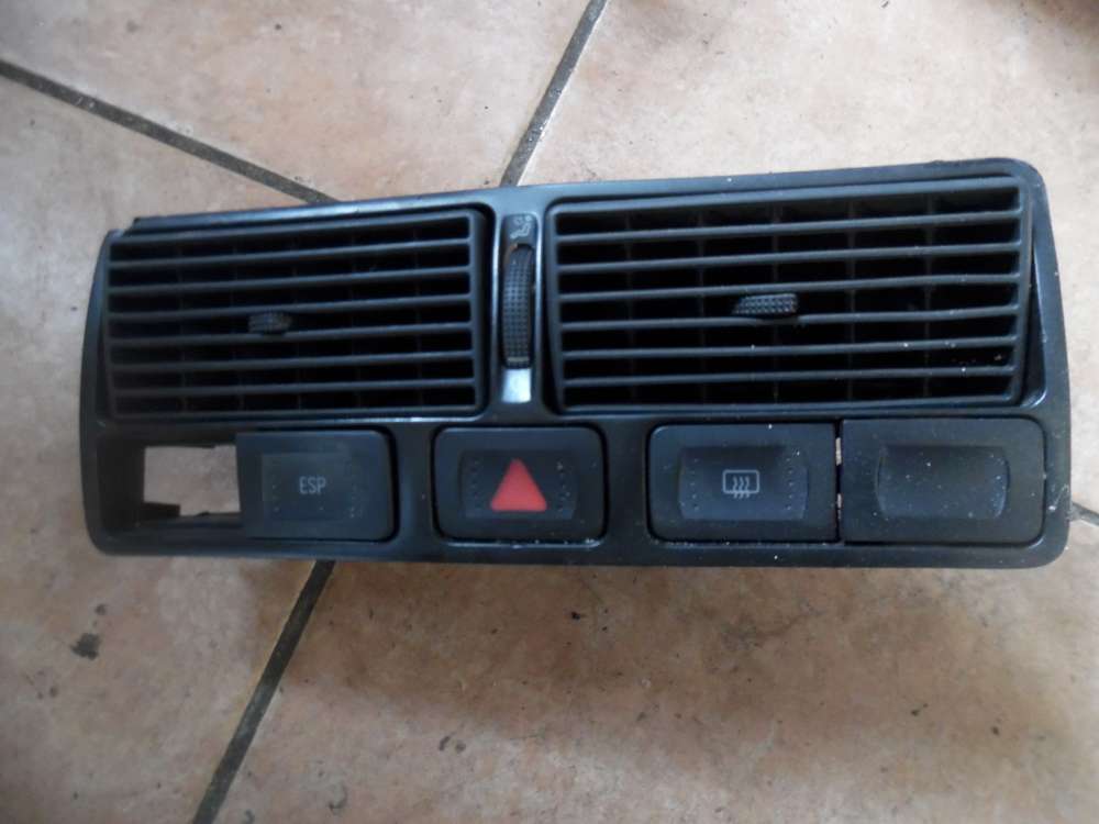 VW golf IV 1J Lüftungsgitter Luftdüse Armaturenbrett mitte 1J0819728C