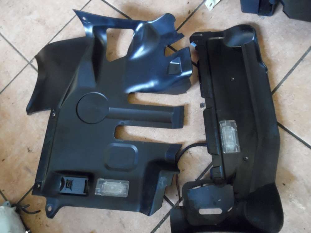 BMW 3er E46 Verkleidung Fußraum Innen 8196099 8224814