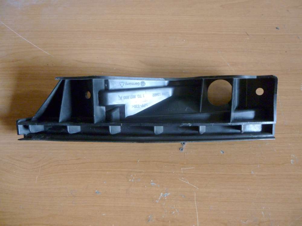 VW Touran Bj.2004 Stoßstange Halter Träger Führungsschiene Rechts 1T0807890A