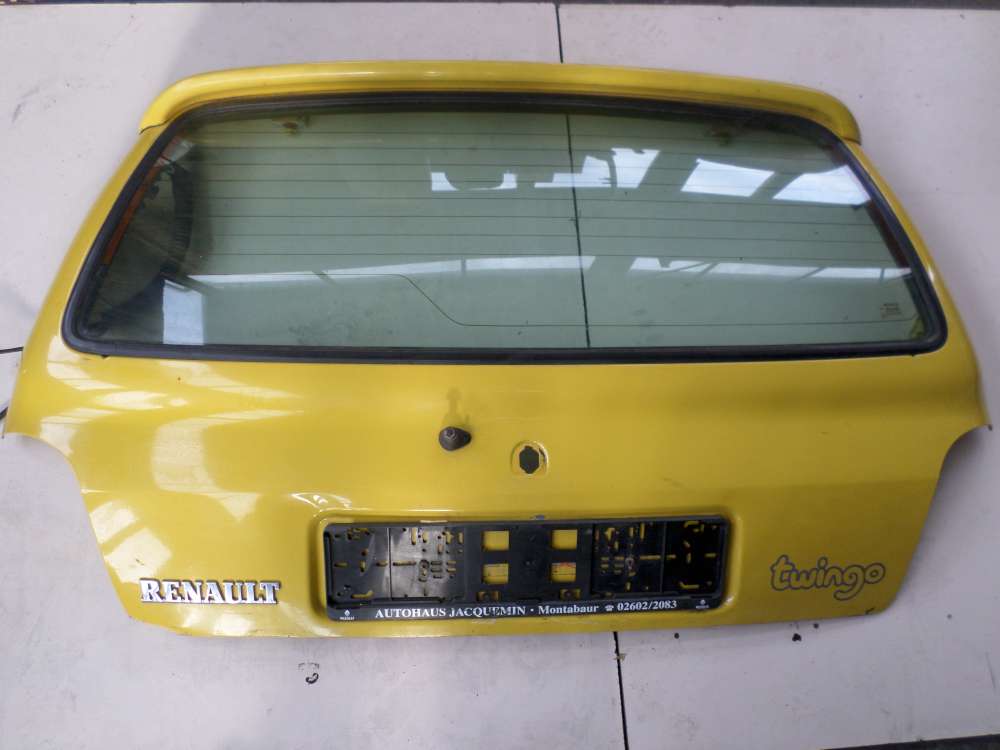 Renault Twingo C06 Heckklappe Gelb