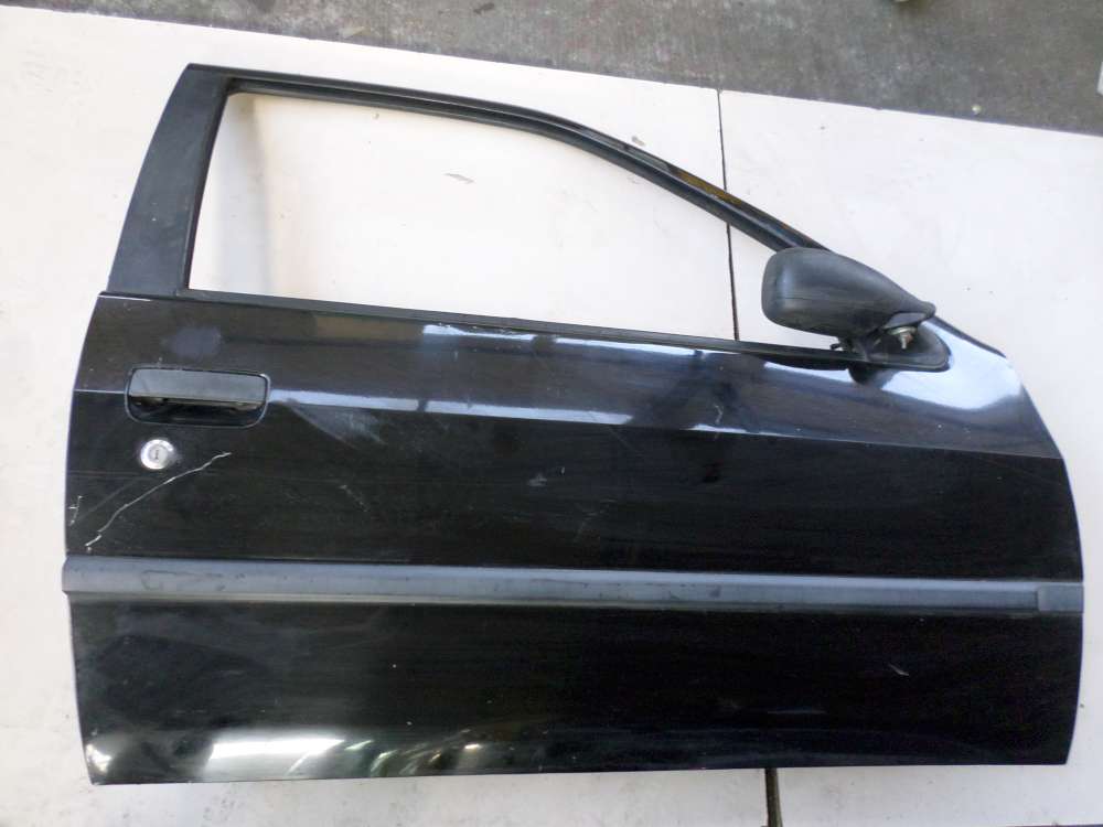 Peugeot 306 3-Türer Tür Vorne Rechts Farbe: Schwarz