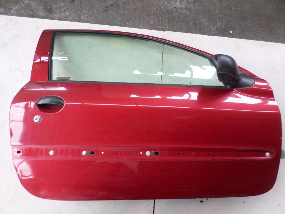 Peugeot 206 3-Türer Tür vorne rechts Rotbraun