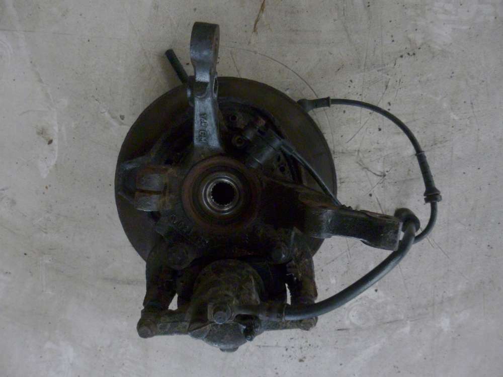 Opel Corsa C Achsschenkel vorne links Radnabe und Bremsscheibe