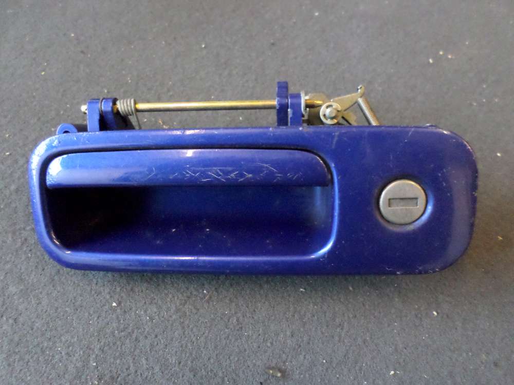 VW Polo 6N Heckklappengriff Kofferraumgriff Blau 6N0827565A