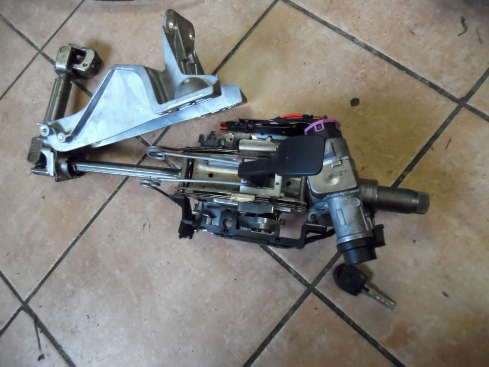 VW Polo 9N Lenks?ule Lenkstange h?henverstellbar mit Schl?ssel 6Q1419501