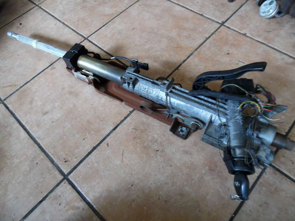 BMW E46 316i Lenks?ule H?henverstellung mit Z?ndschloss und Schl?ssel 6751674