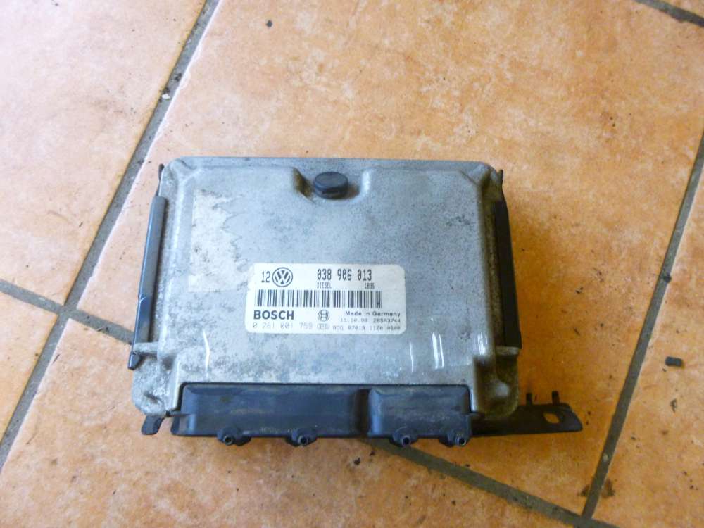VW Golf 4 Original Motorsteuerger?t Steuerger?t Motor 038906013
