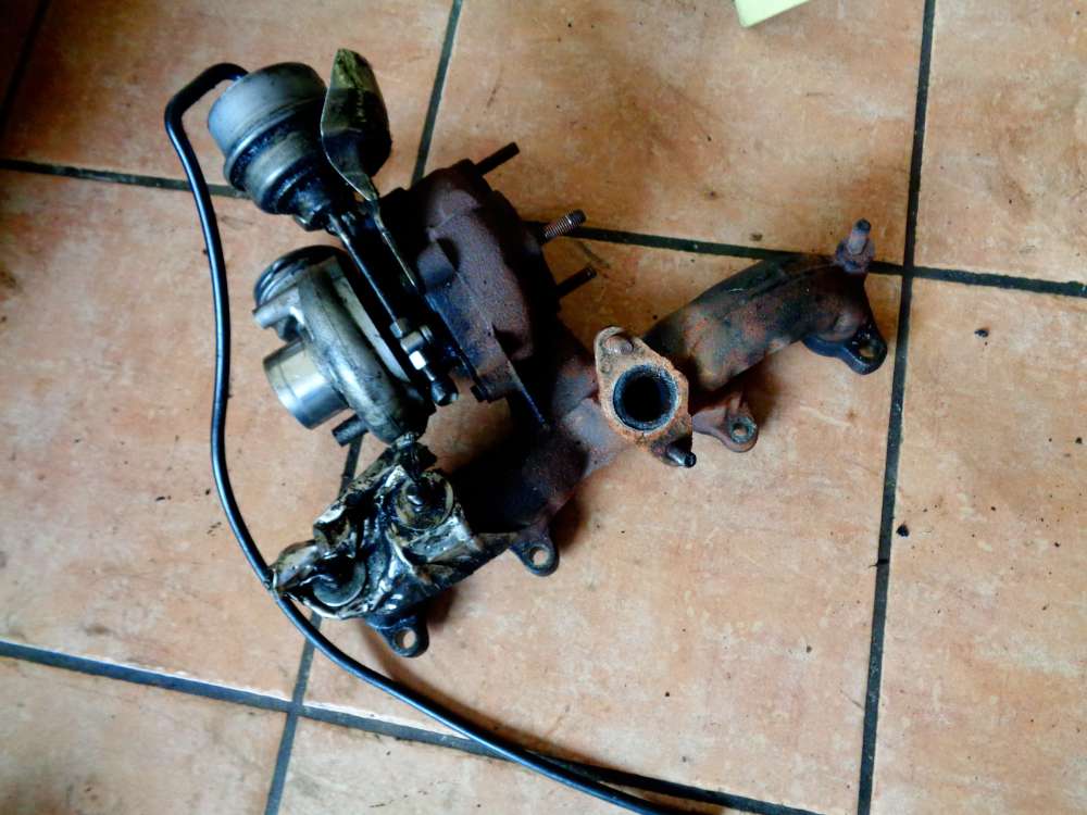 VW Golf 4 Turbolader mit Abgaskr?mmer 54399880018