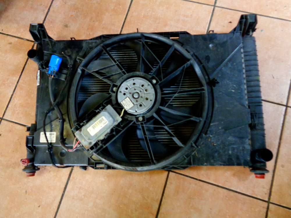Mercedes W169 A-Klasse A180 Lüfter Kühlerlüfter Lüfterzarge mit Wasserkühler A1695001803 / A1695002293