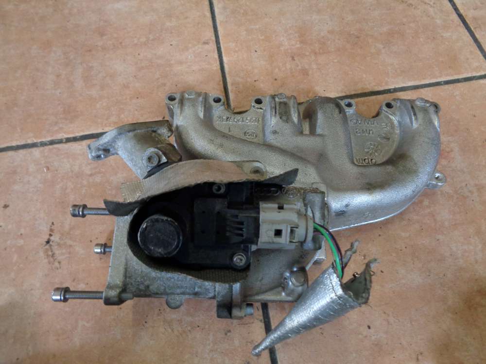 Seat Altea XL 5P Bj:2008 2,0 TDI BMM BMP Ansaugbr?cke Drosselklappe 03G129713K