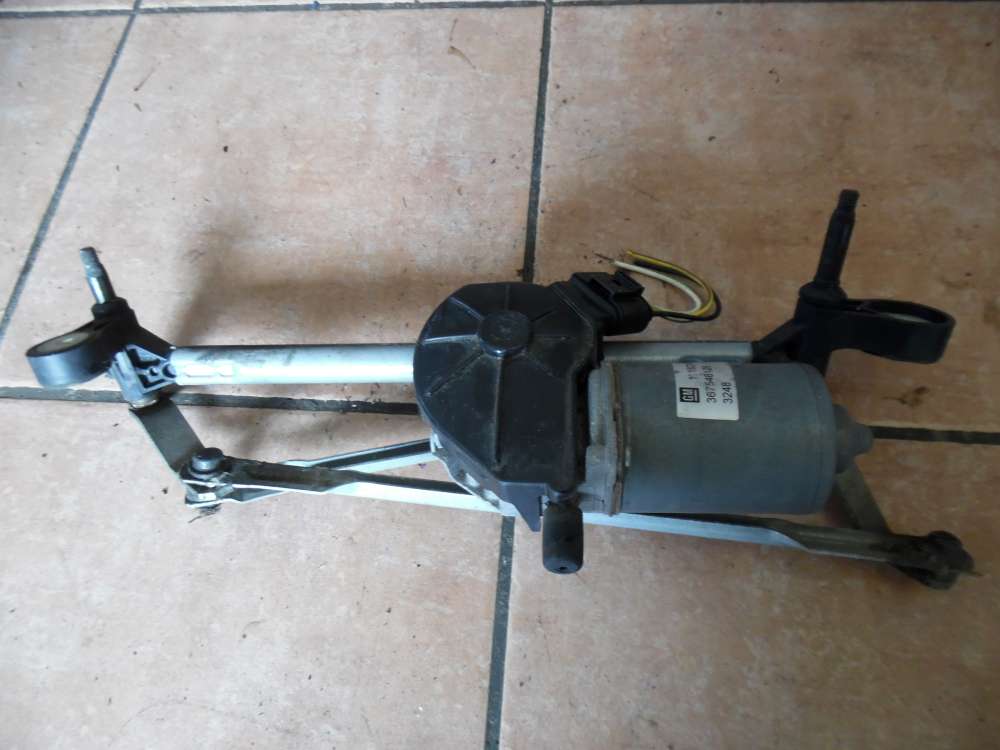 OPEL Corsa D Wischermotor Gestänge Vorne 405067 13182340