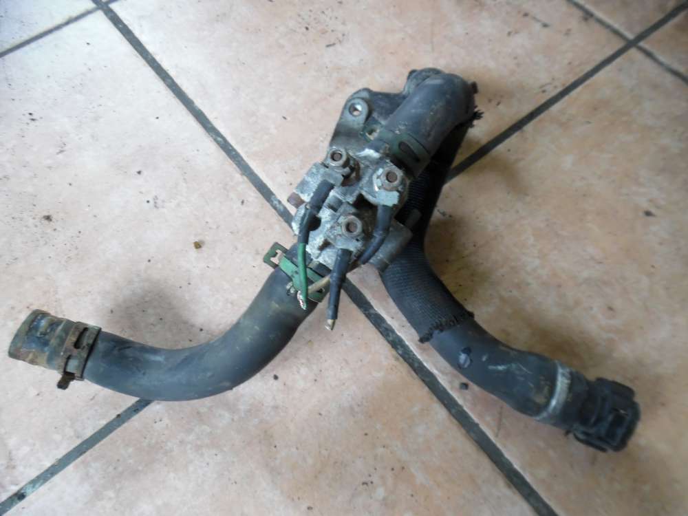 Fiat Punto 199 Kühlmittelflansch flansch mit Schlauch