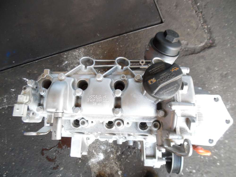 VW Fox 5Z1 1,2L Motor BMD Benziner 163868KM 03D103475E