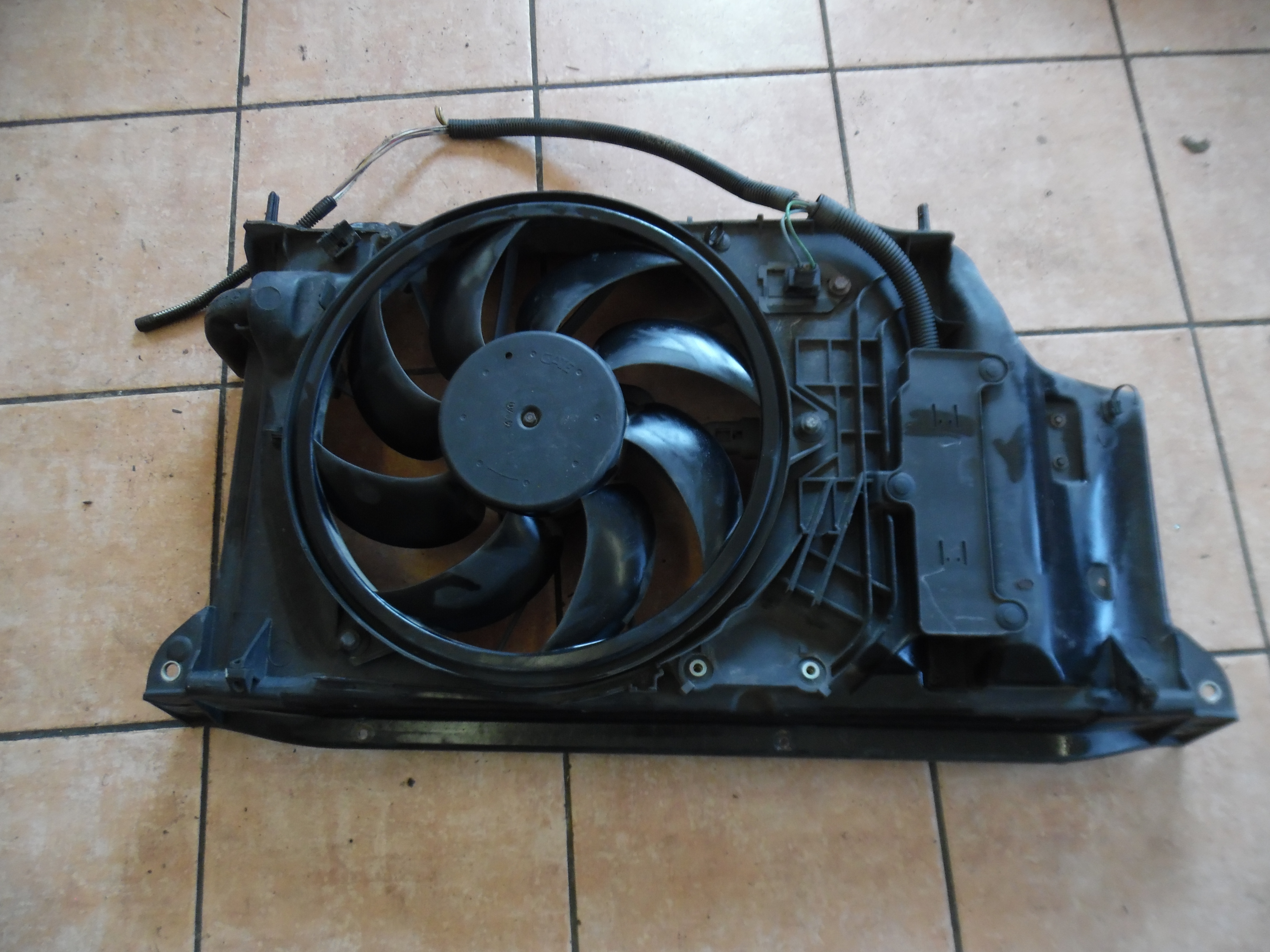 PEUGEOT 206 Kühlerlüfter Lüftermotor 9644095080