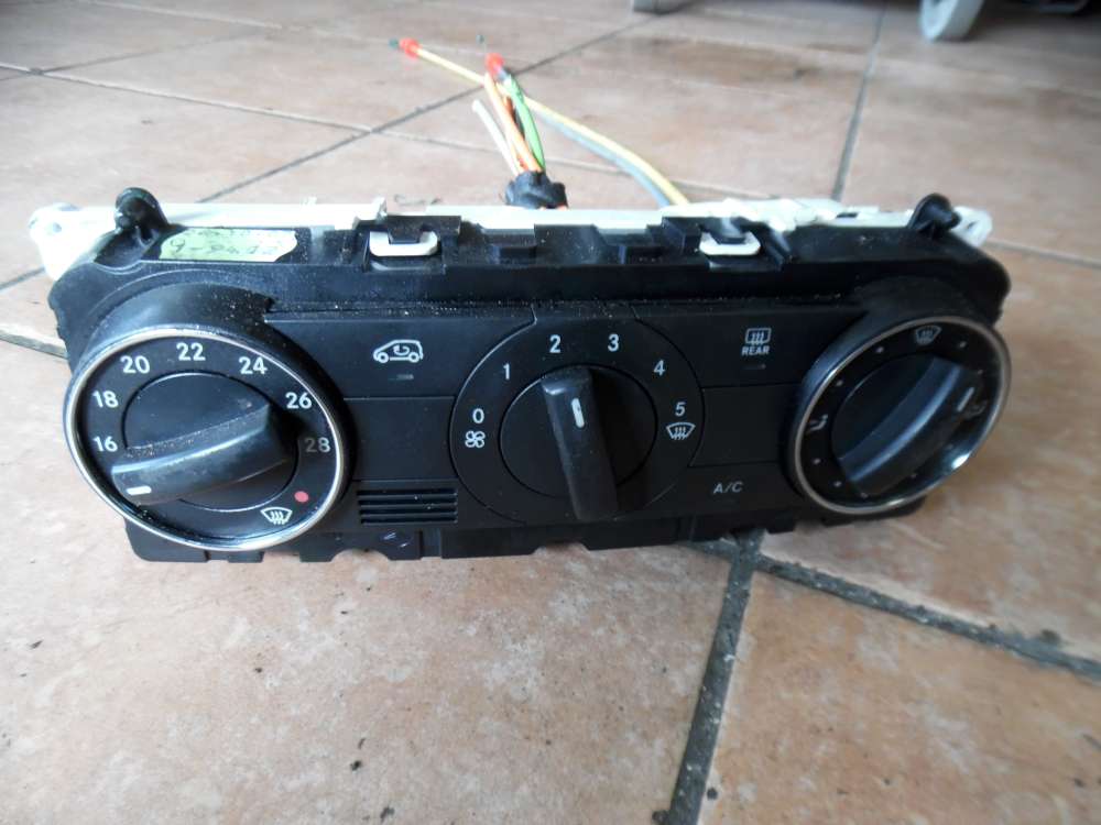 Mercedes A-Klasse W169 Klimabedienteil Heizungsbedienteil 1698301785