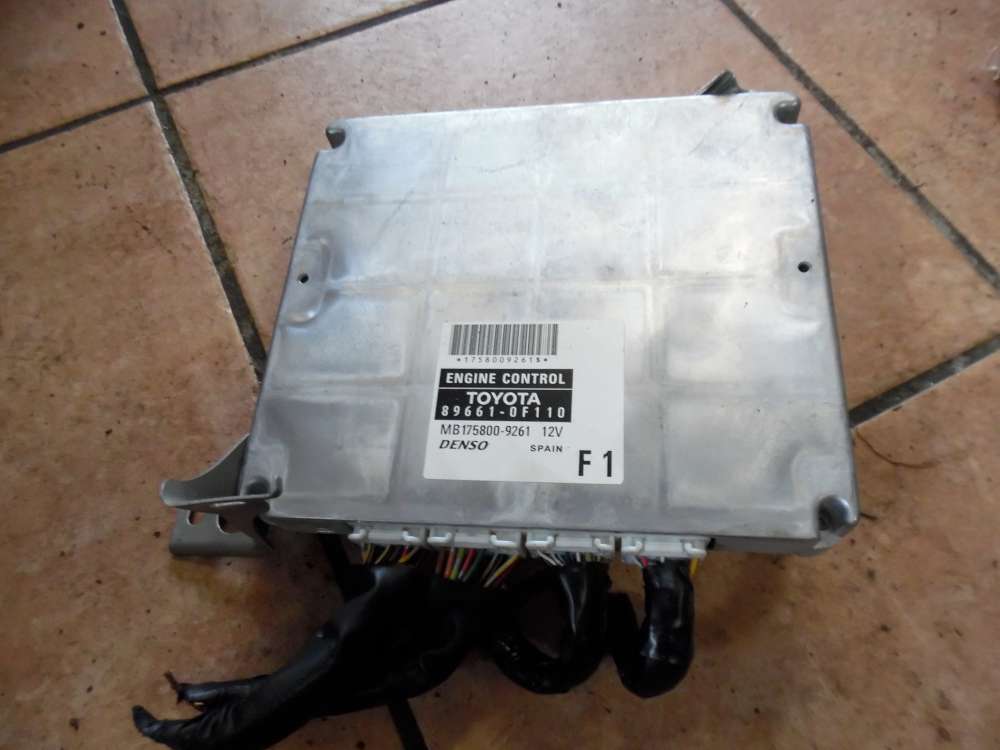 Toyota Corolla Verso Motorsteuerger?t 89661-0F010
